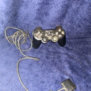 Sony Black Wired PlayStation DualShock-Style Controller